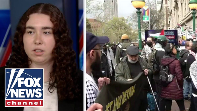 Anti-Israel protests at Columbia 'a rejection of American values': student