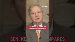 TARIFFS 'ON THE ROCKS': Sen. Kennedy compares Trump's tariffs to finding the right amount of whiskey
