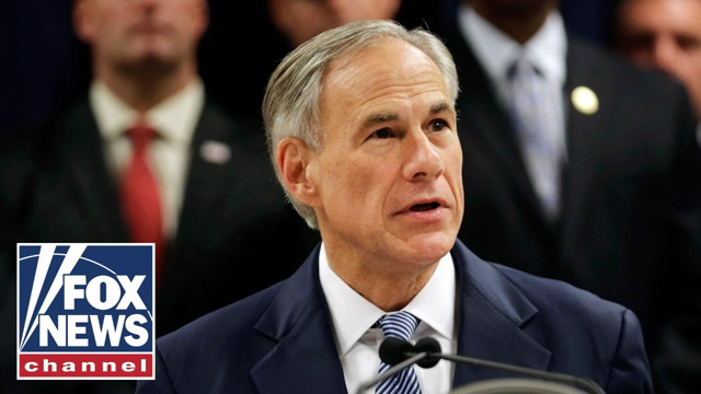 Texas Gov. Greg Abbott holds a press conference on the state's border security efforts