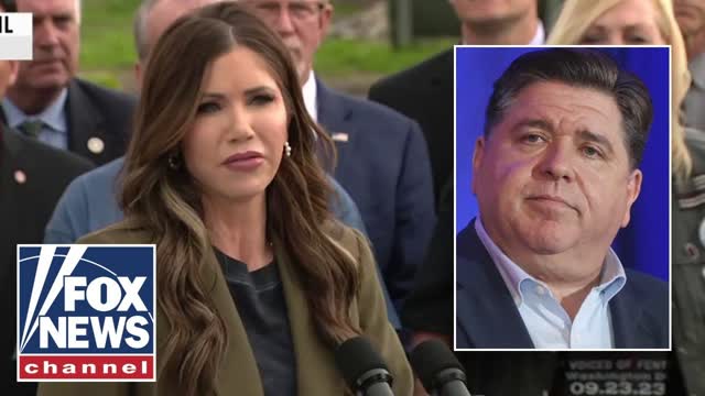 Kristi Noem 'SHOCKED' by JB Pritzker's actions