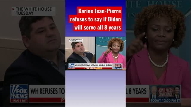 Karine Jean-Pierre needed damage control after this comment #shorts