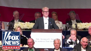 Jim Gaffigan roasts everyone, including Kilmeade, at Al Smith Dinner