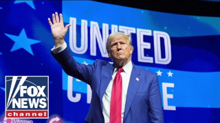 Donald Trump holds a rally in State College, PA
