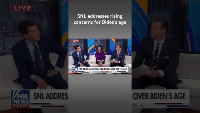 SNL roasts Biden’s team for claiming he is ‘sharp behind closed doors’ #shorts