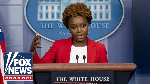 Karine Jean-Pierre and COVID Coordinator Dr. Ashish Jha update Biden's health at the White House.