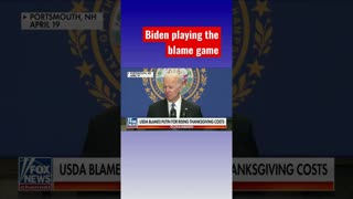 Biden puts blame on Putin for high prices #shorts