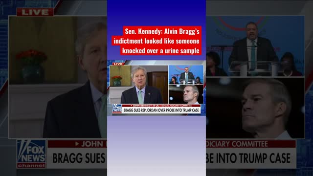 Sen. Kennedy: Alvin Bragg is scared to come before Congress #shorts