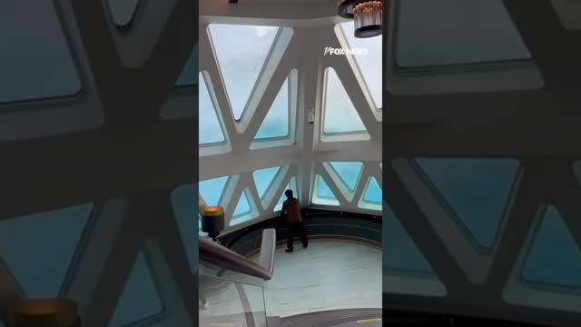 ROCK THE BOAT: A cruise ship battles the rough waters of the #drakepassage #foxnews #viral #shorts