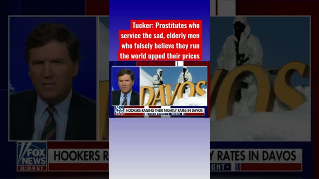 Tucker: At least someone is benefiting from the World Economic Forum #shorts #shortsvideo