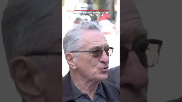 De Niro calls on people to vote for Biden