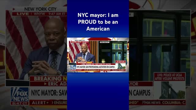 Democrat mayor rips protesters for replacing American flag #shorts