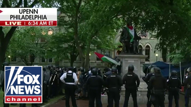 Police arrest anti-Israel protesters at UPenn