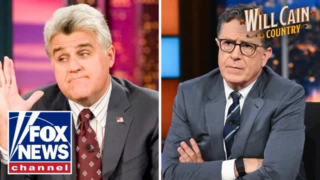 Jay Leno CALLS OUT late night hosts for getting too political | Will Cain Country