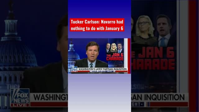 Tucker Carlson: Washington’s latest partisan inquisition #shorts