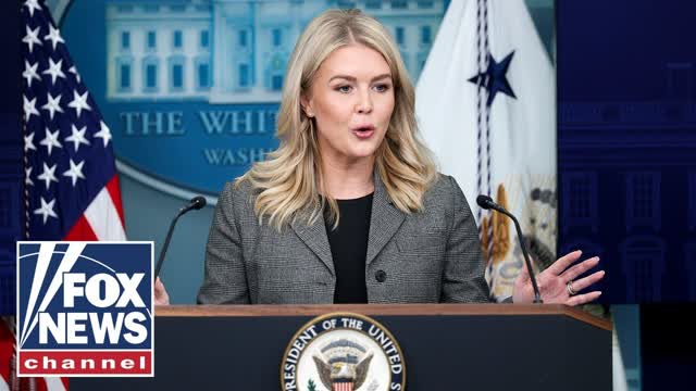 Karoline Leavitt holds White House press briefing