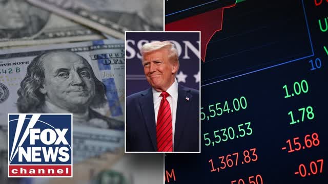 Stephen Moore: The market likes Trump's policies