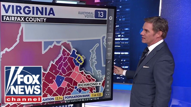 Is Kamala Harris underperforming in Virginia?