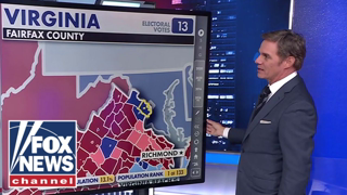Is Kamala Harris underperforming in Virginia?