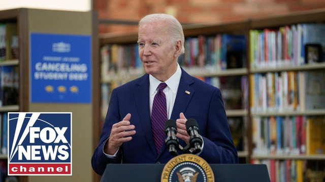 Biden's trying to get young voters 'onboard' by cancelling student debt: College student