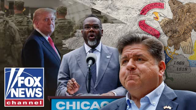 DEPLOY TO ILLINOIS?: Trump escalates fight with �slob of a governor� Pritzker, Chicago mayor
