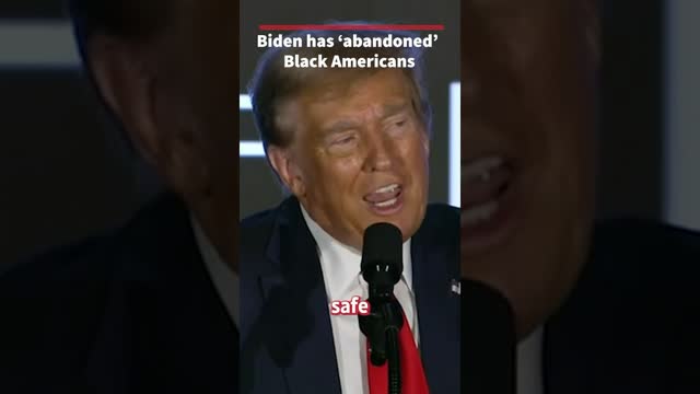 I’LL FIGHT FOR YOU: Trump courts Black voters ahead of SC primary #shorts