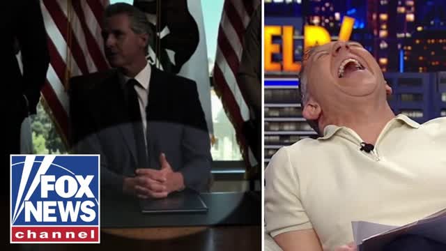 �Gutfeld!�: Newsom is VIOLENTLY trying to control his hands
