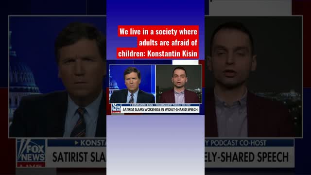 Satirist calls out adults afraid of kids #shorts #shortsvideo #shortsfeed