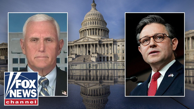 'INCOMPREHENSIBLE TO ME': Former VP blasts motion to vacate Speaker Johnson