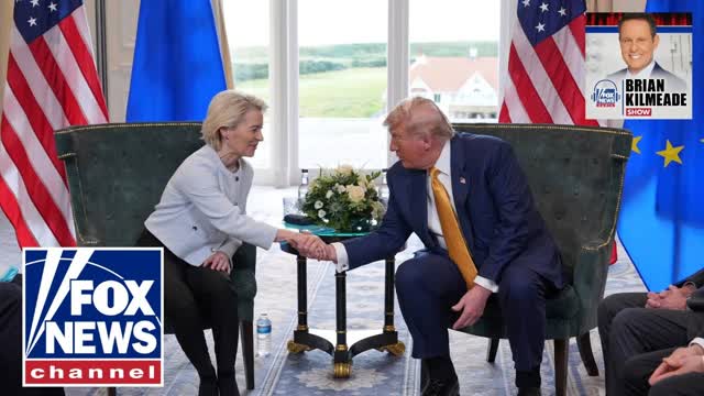 Trump brings home biggest trade deal yet | Brian Kilmeade Show