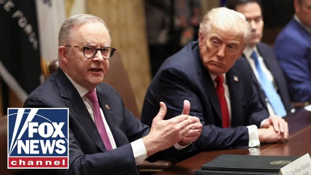 Trump meets with Australia PM Anthony Albanese at White House