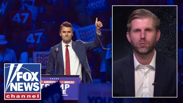 Eric Trump honors Charlie Kirk: He created an 'unstoppable' movement