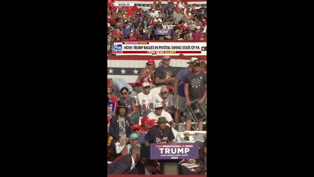 Secret Service confirms Trump is "safe" after he was rushed off stage following gunshots at PA rally