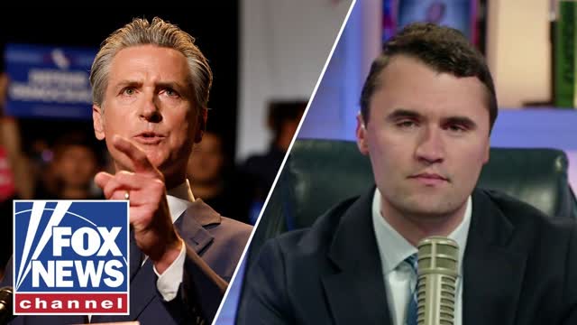 Gavin Newsom is 'INAUTHENTIC and FRAUDULENT': Charlie Kirk