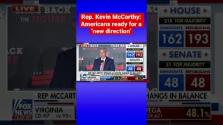 McCarthy: Nancy Pelosi will be in the ‘minority’ #shorts