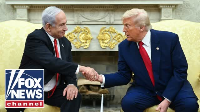 WATCH LIVE: Trump holds high-stakes meeting with Netanyahu over Gaza peace deal
