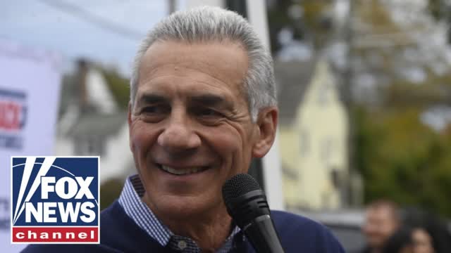 New Jersey gubernatorial candidate Jack Ciattarelli holds a rally