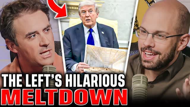 Libs FREAK OUT Over Trump Making the White House BETTER!
