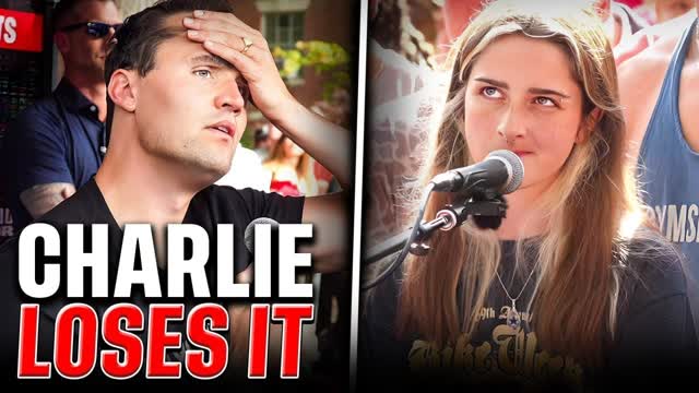 Charlie Kirk's Legendary Takedown of the "Shut Up I Am Talking Girl"