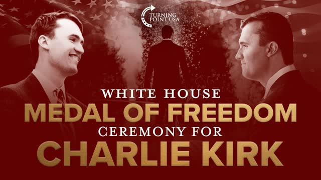 Charlie Kirk Receives The Medal of Freedom at The White House | 10.14.2025