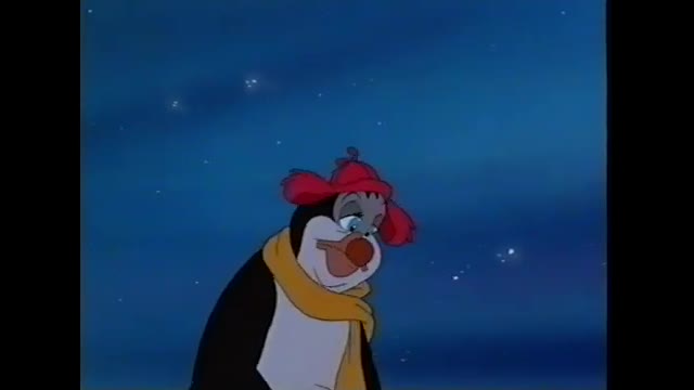 Tecknat Barn Svenska:Pingvinen och Lyckostenen (1995) VHSRIPPEN (Svenska) Hela Filmen (4D)