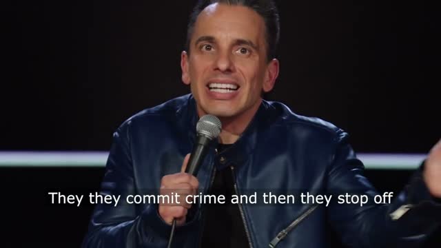 Sebastian Maniscalco - I never pump a full tank of gas after midnight. Anyone else? (Stay Hungry)