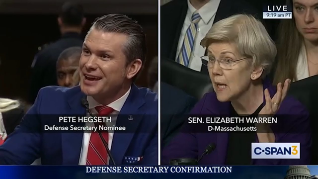 Elizabeth Warren Tries to SMEAR Pete Hegseth... It Backfires Spectacularly!