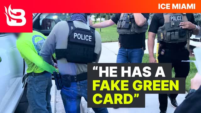 EXCLUSIVE: Ice Agents ARREST Dominican Man with FAKE Green Card!
