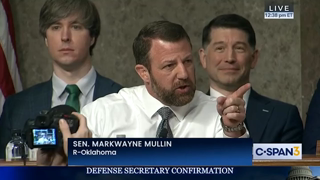 GOP Senator Mullin EXPOSES Democrat Hypocrites at Hegseth Hearing