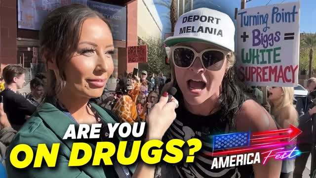 Woke Protester Screams S*x Acts About Jesus at AMFest