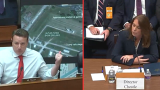 GOP Rep Recreates Trump Assassination Attempt To Prove How Close It Was