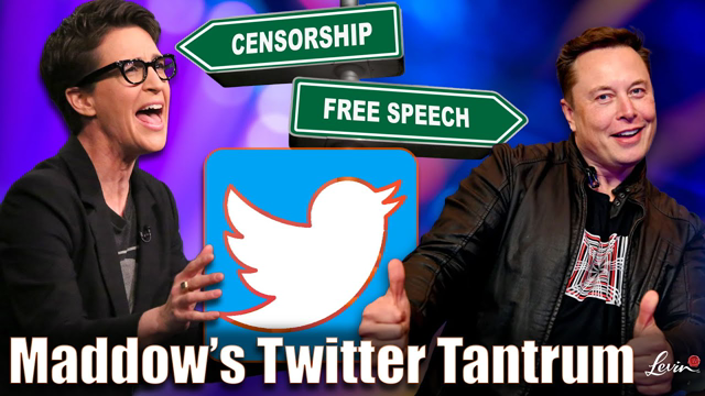 Rachel Maddow's Twitter Tantrum Shows Just How Unhinged Leftists Are | @LevinTV