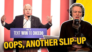 Dumb & Dumber: Tim Walz's WORD SALAD Answers are as BAD as Kamala!