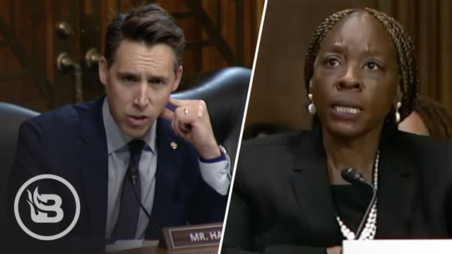 Hawley Absolutely DEMOLISHES Biden Nominee as She Panics in Silence