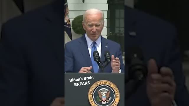 Biden’s Brain BREAKS…Again | #shorts
